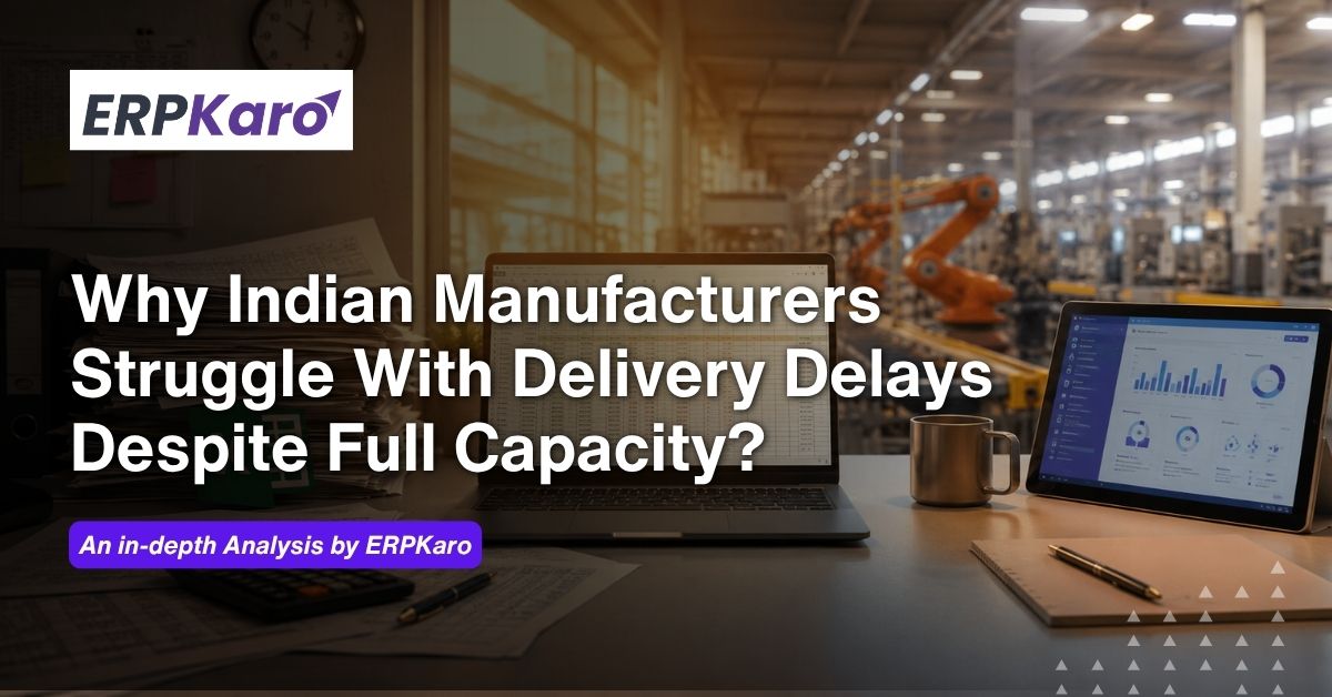 Why Indian Manufacturers Struggle With Delivery Delays Despite Full Capacity?