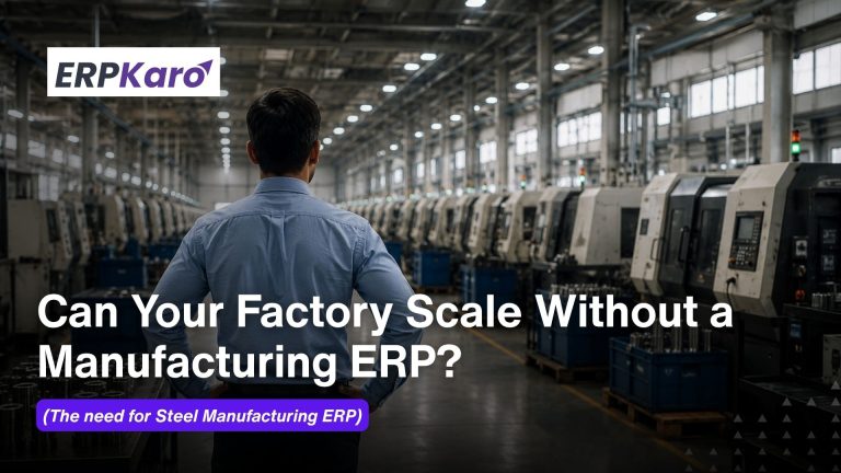 Can Your Factory Scale Without a Manufacturing ERP?